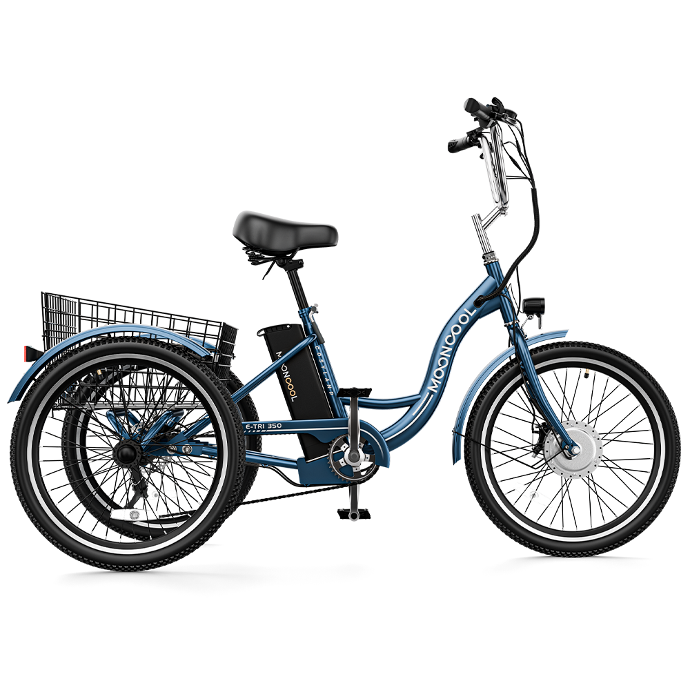 Mooncool Buccaneer Blue Electric Trikes