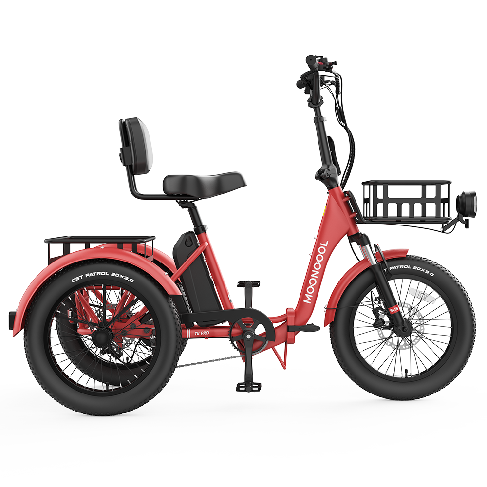 TK Pro Electric Tricycle | Safer, Powerful, Foldable Electric 