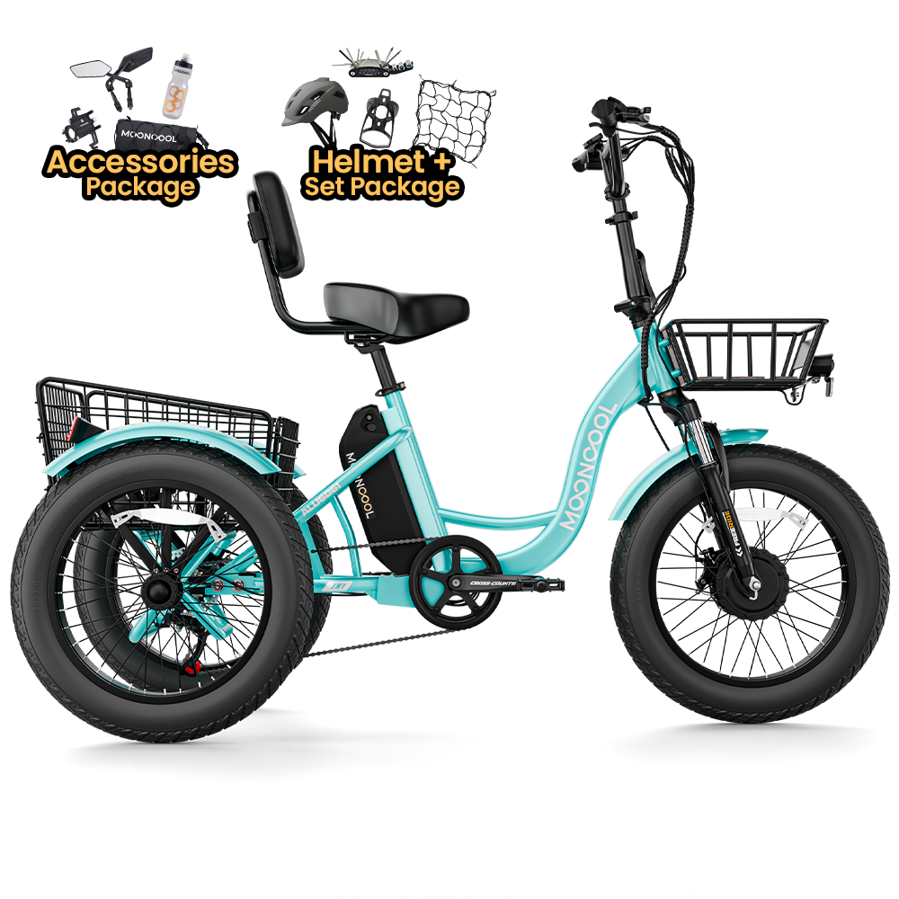 TK1 Fat Tire Electric Trike