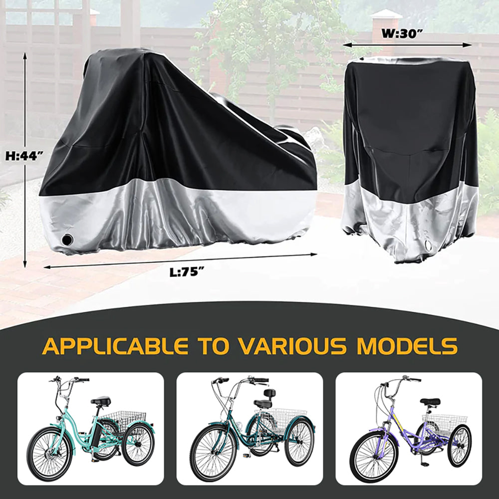 MC Protective Outdoor Trike Cover Keep Your Trike Safe from Elements