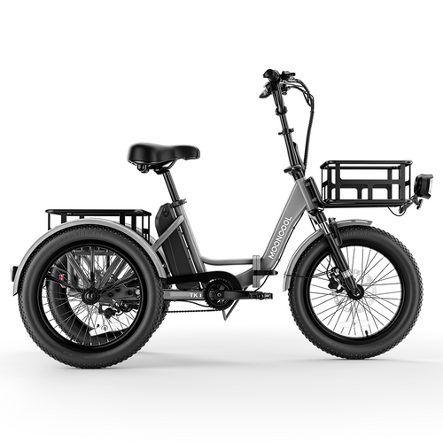 Safe & Sustainable TK1 Folding Electric Trike | Comfortable, Stable ...